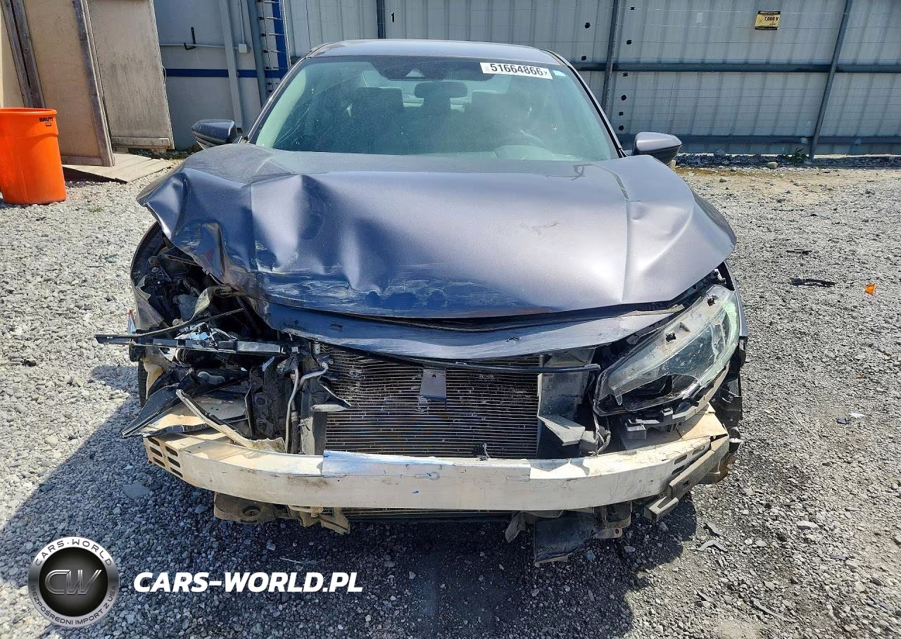2019 Honda Civic Lx VIN:19XFC2F61KE042101 - 5