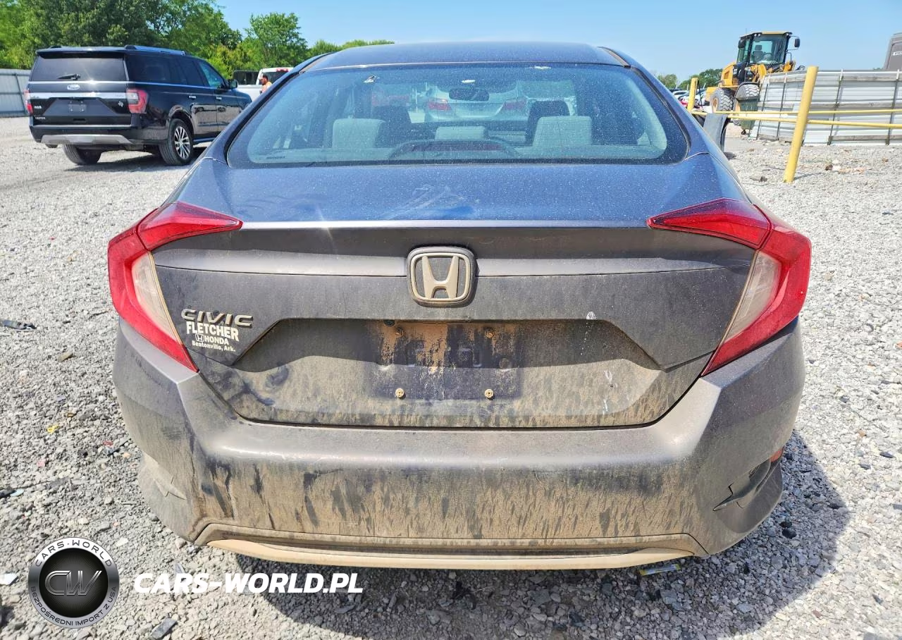 2019 Honda Civic Lx VIN:19XFC2F61KE042101 - 6