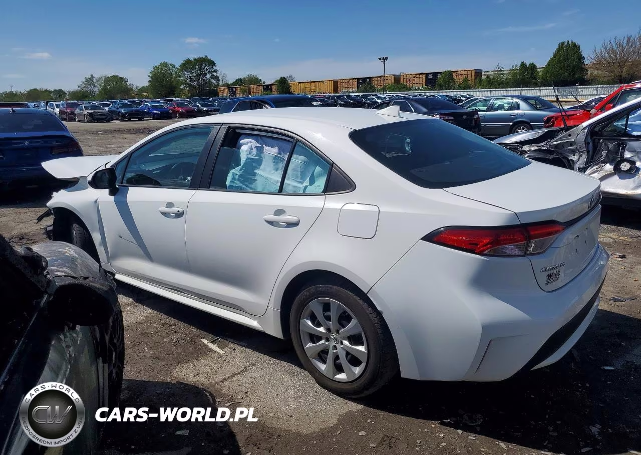 2021 Toyota Corolla Le VIN:5YFEPMAE8MP190998 - 2