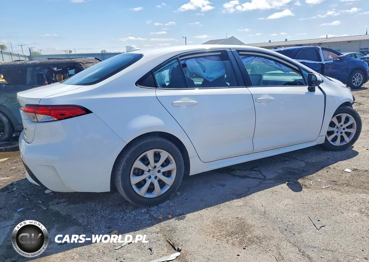 2021 Toyota Corolla Le VIN:5YFEPMAE8MP190998 - 3