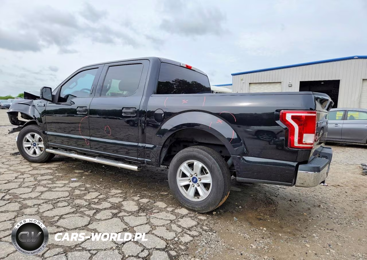 2017 Ford F150 Supercrew VIN:1FTEW1CF2HFA35528 - 2