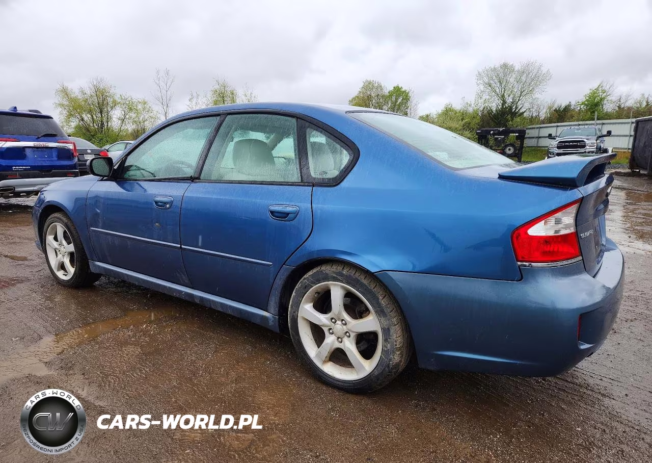 2009 Subaru Legacy 2.5I VIN:4S3BL616897214681 - 2