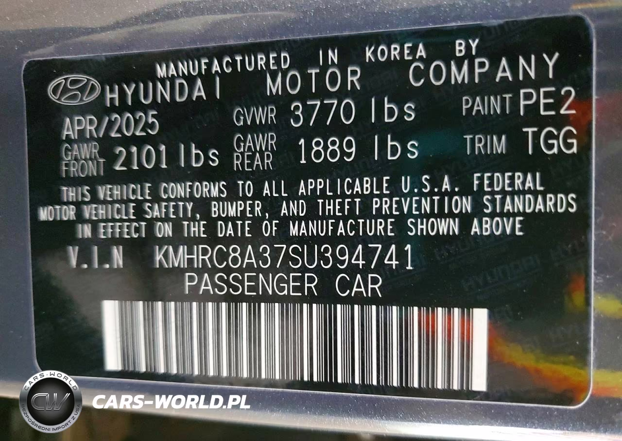 2025 Hyundai Venue Sel VIN:KMHRC8A37SU394741 - 12