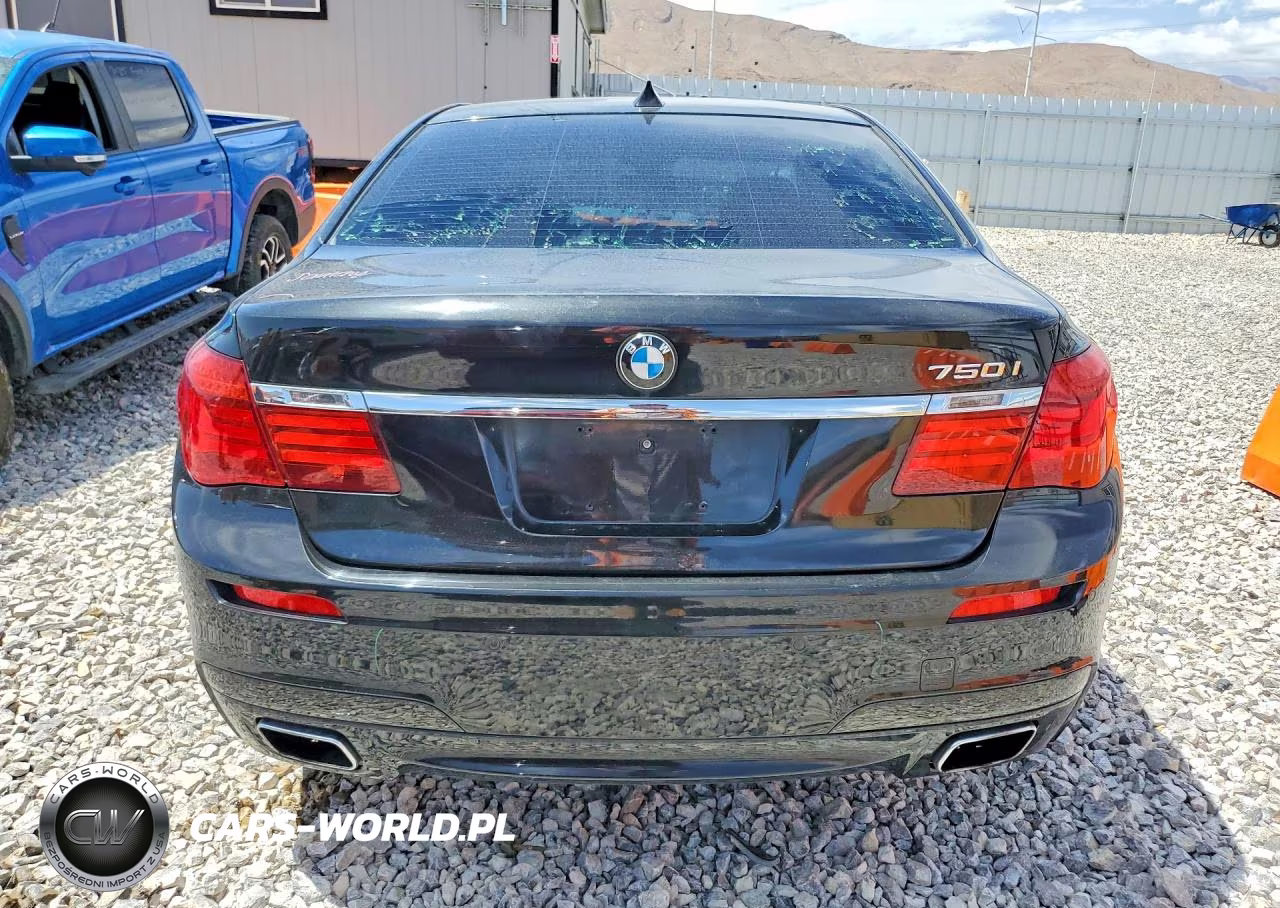 2013 BMW 750 I VIN:WBAYA8C51DC996626 - 6