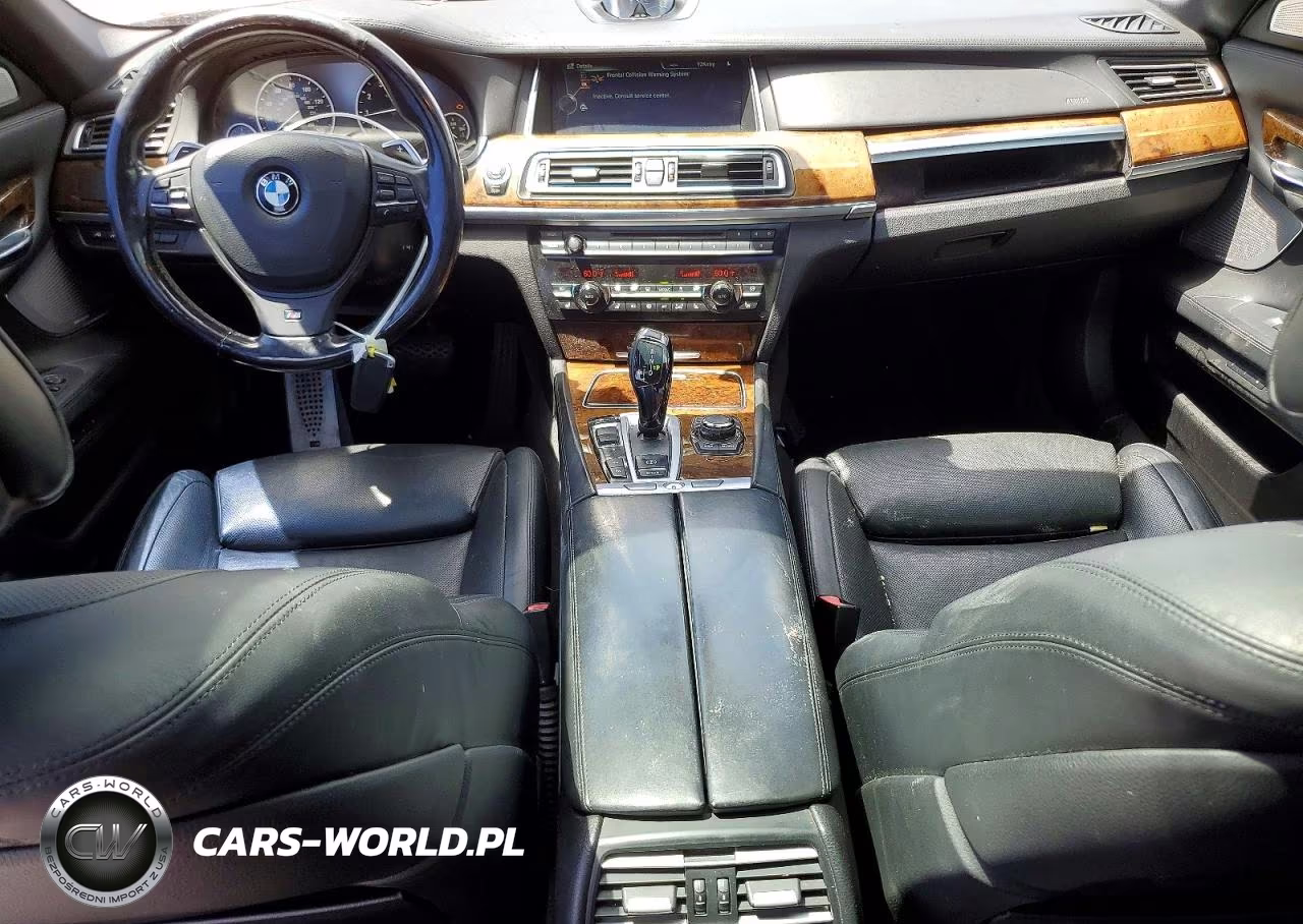 2013 BMW 750 I VIN:WBAYA8C51DC996626 - 8
