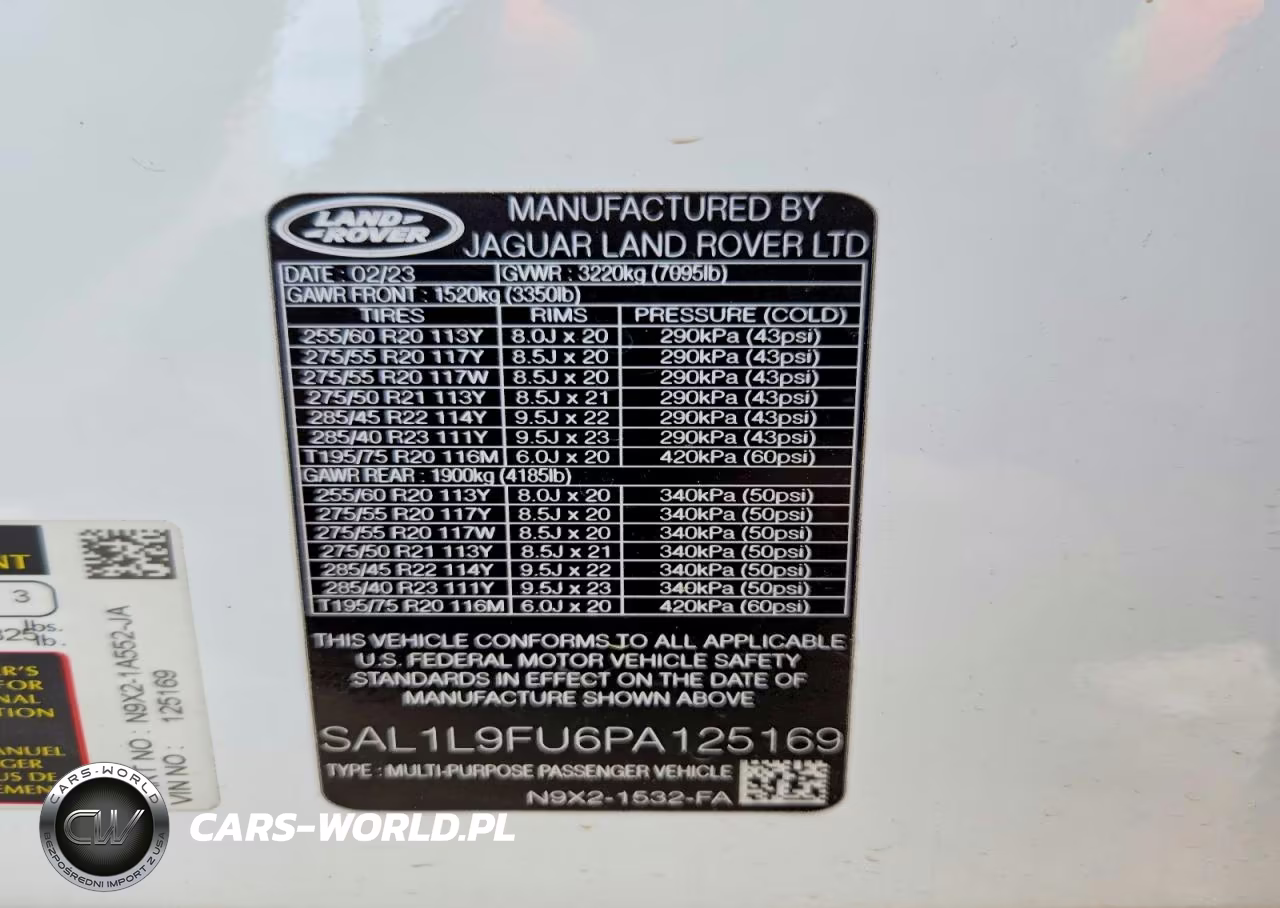 2023 Land Rover Range Rover Sport Dynamic Se VIN:SAL1L9FU6PA125169 - 13