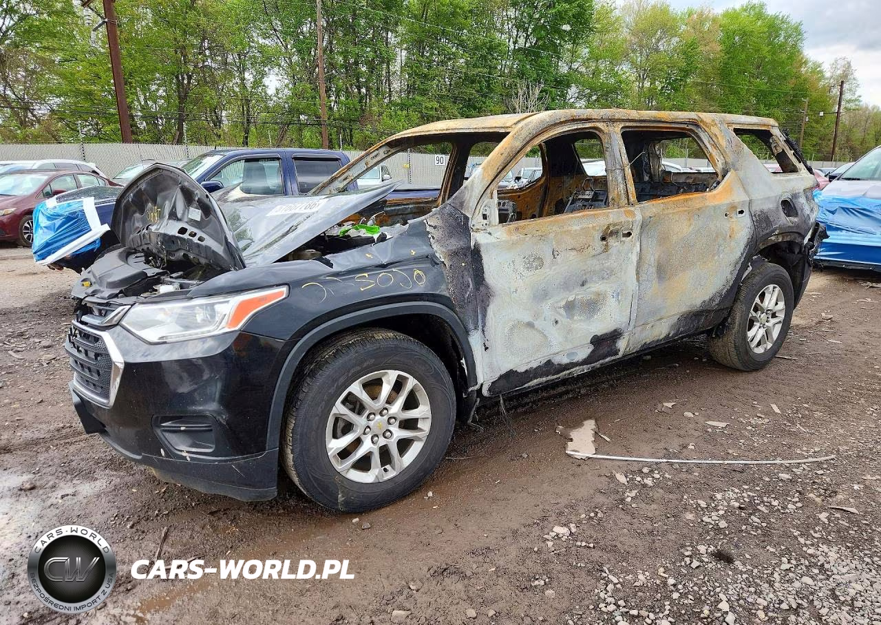 2019 Chevrolet Traverse Ls VIN:1GNEVFKW6KJ235020 - 1