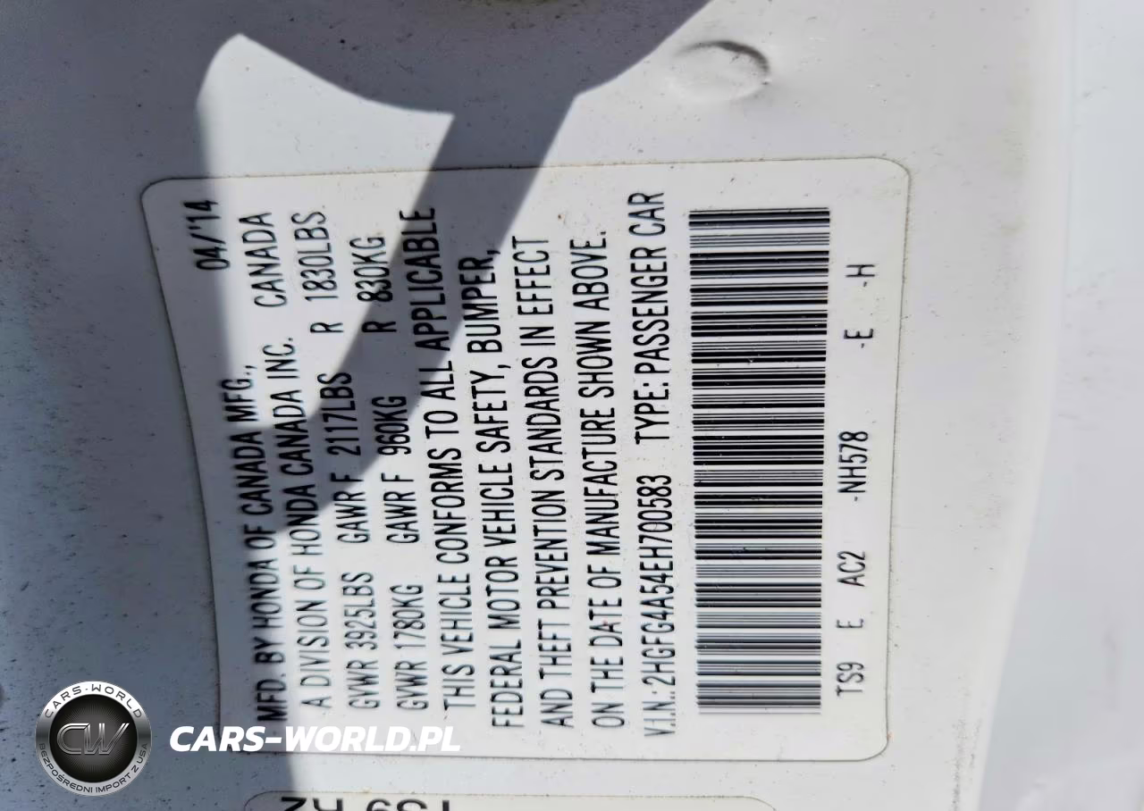 2014 Honda Civic Si VIN:2HGFG4A54EH700583 - 13