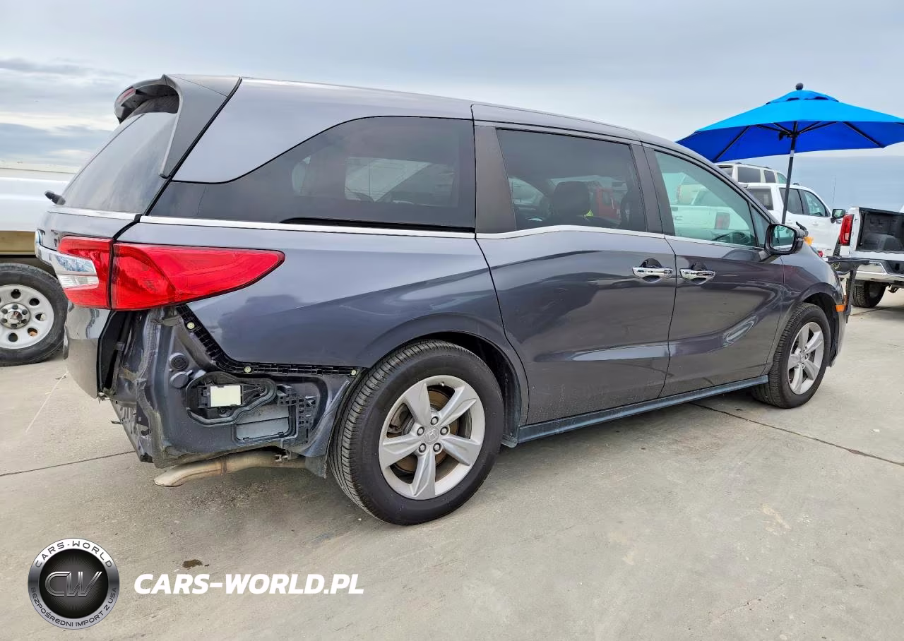 2019 Honda Odyssey Exl VIN:5FNRL6H70KB137768 - 3