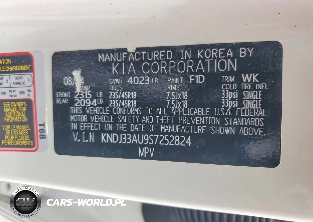 2025 Kia Soul Ex VIN:KNDJ33AU9S7252824 - 12