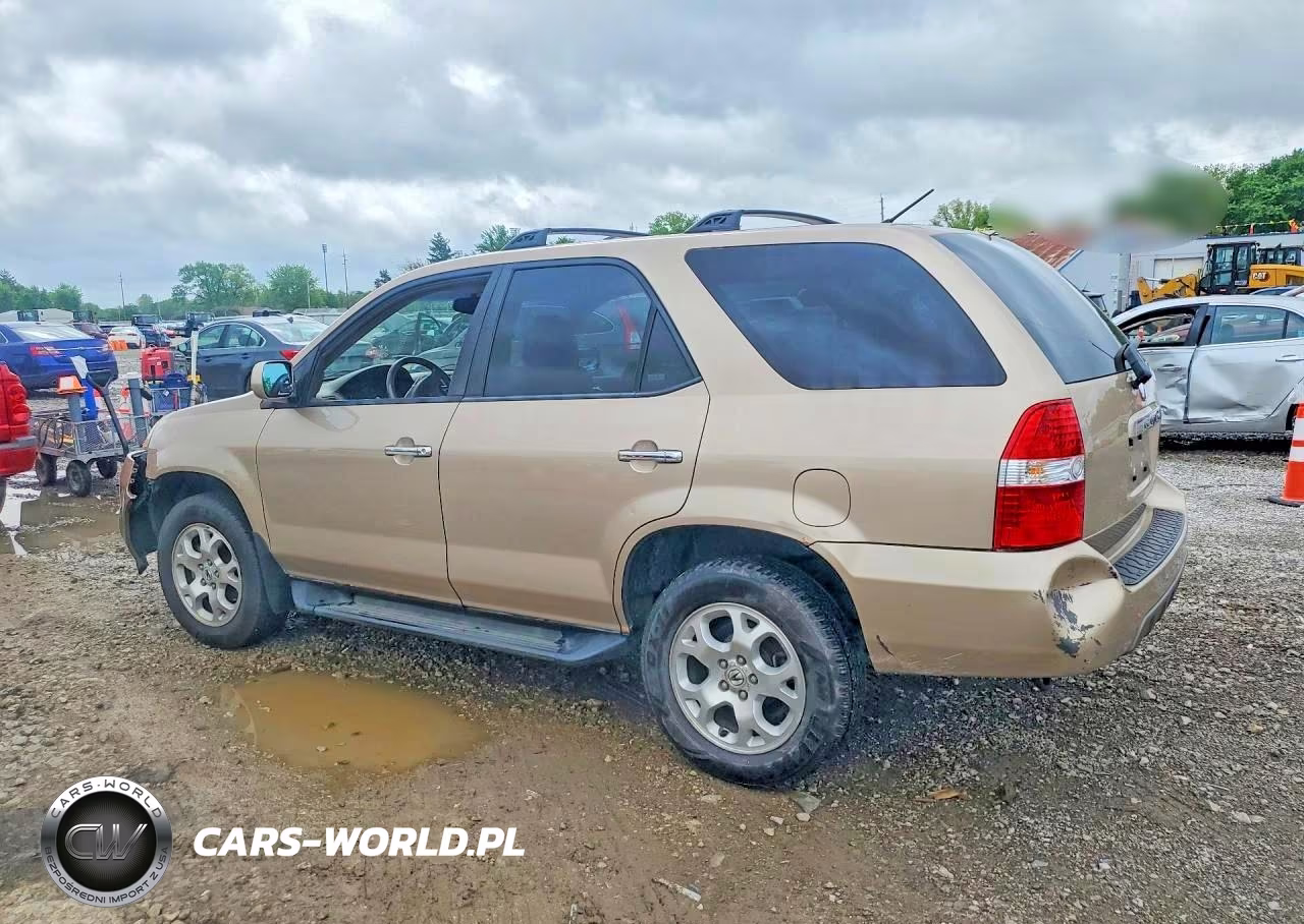 2001 Acura Mdx Touring VIN:2HNYD18671H542225 - 2