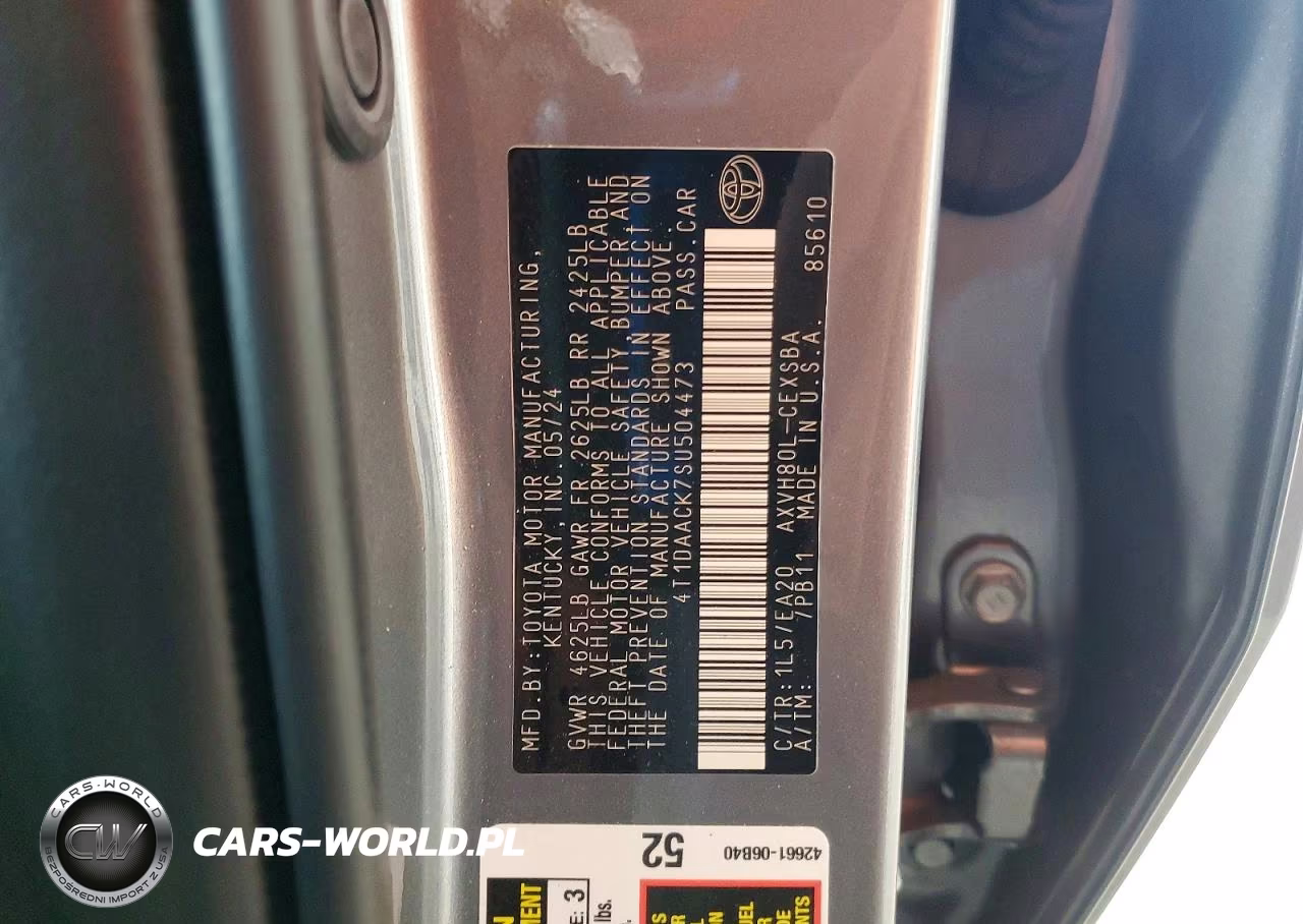 2025 Toyota Camry Se VIN:4T1DAACK7SU504473 - 12