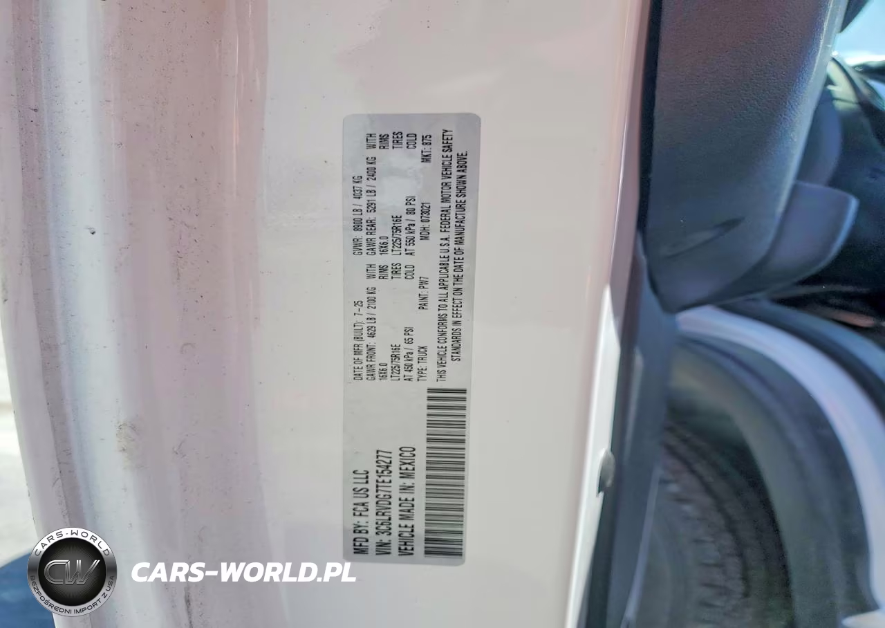 2026 Ram Promaster 2500 Delivery Van VIN:3C6LRVDG7TE154277 - 13