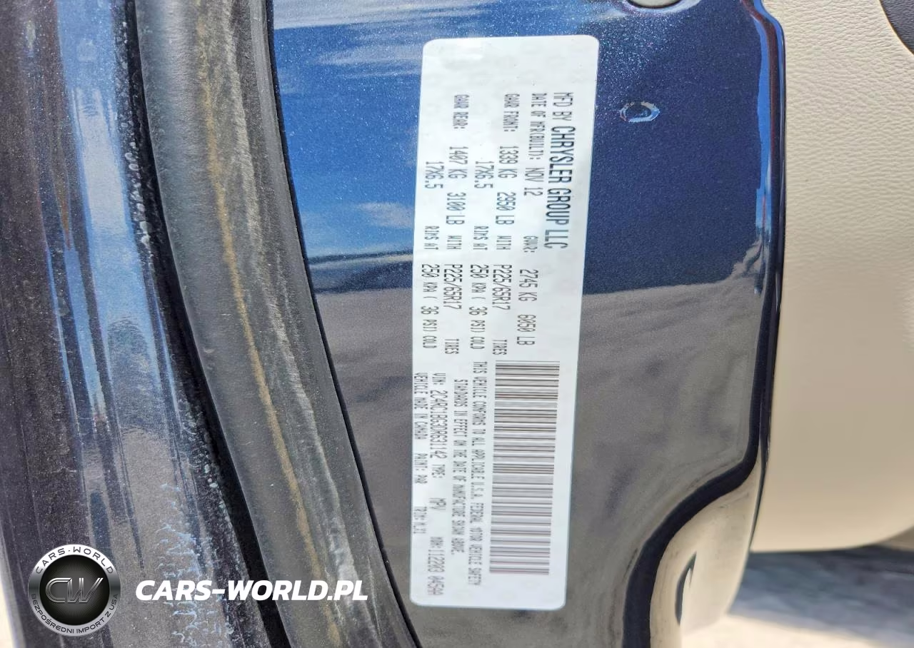 2013 Chrysler Town & Country Touring VIN:2C4RC1BG3DR631142 - 13