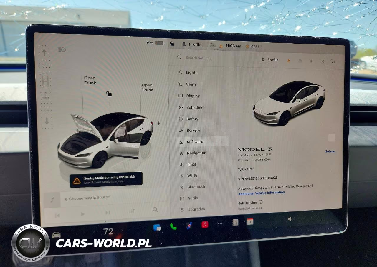 2025 Tesla Model 3 VIN:5YJ3E1EB3SF914892 - 9