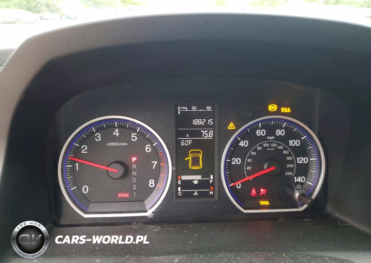 2009 Honda Cr-V Exl VIN:5J6RE48739L006639 - 9
