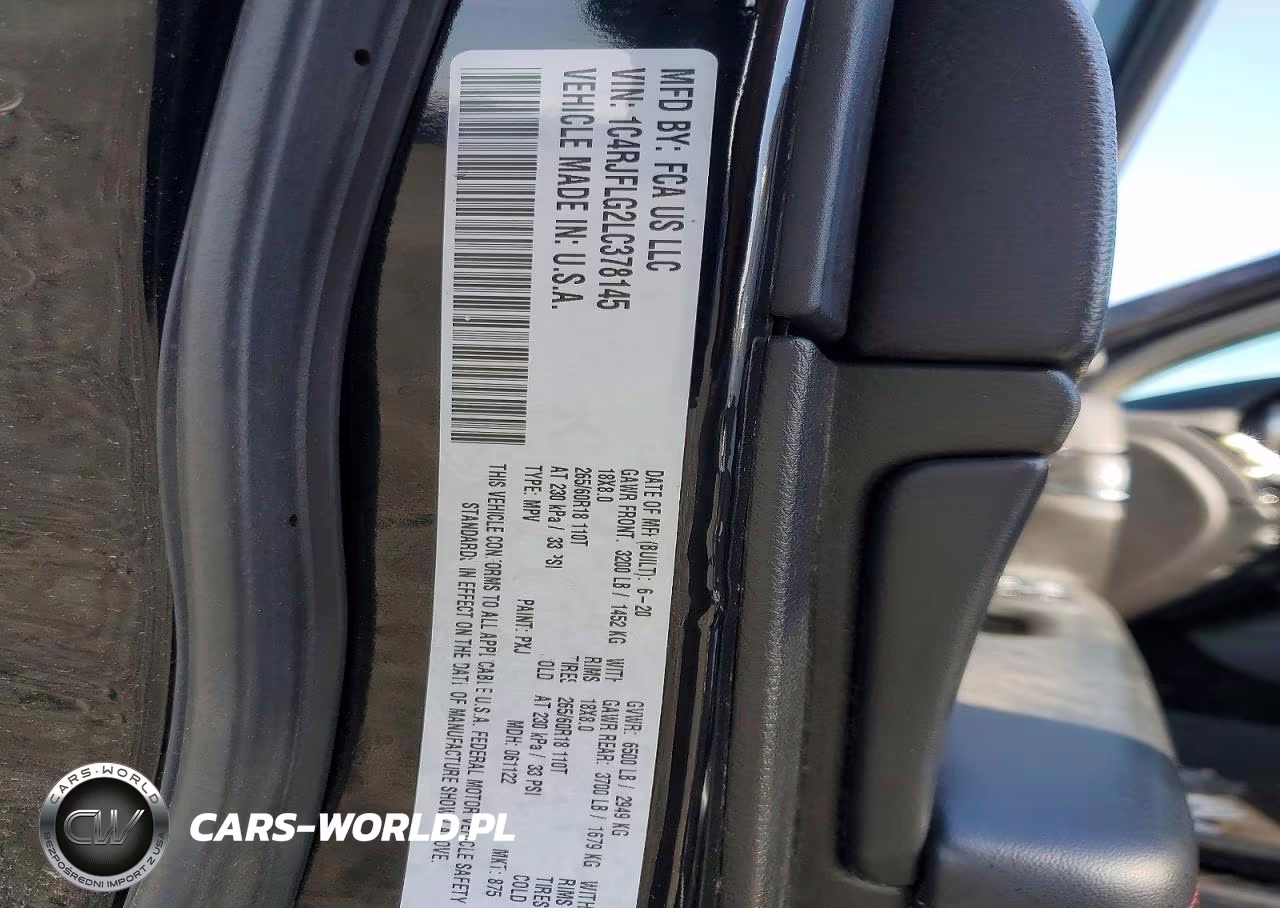 2020 Jeep Grand Cherokee Trailhawk VIN:1C4RJFLG2LC378145 - 14