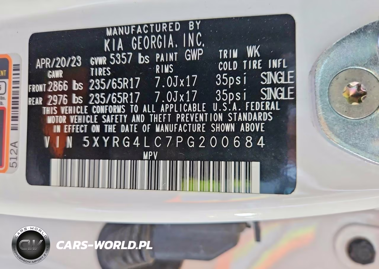 2023 Kia Sorento Lx VIN:5XYRG4LC7PG200684 - 13