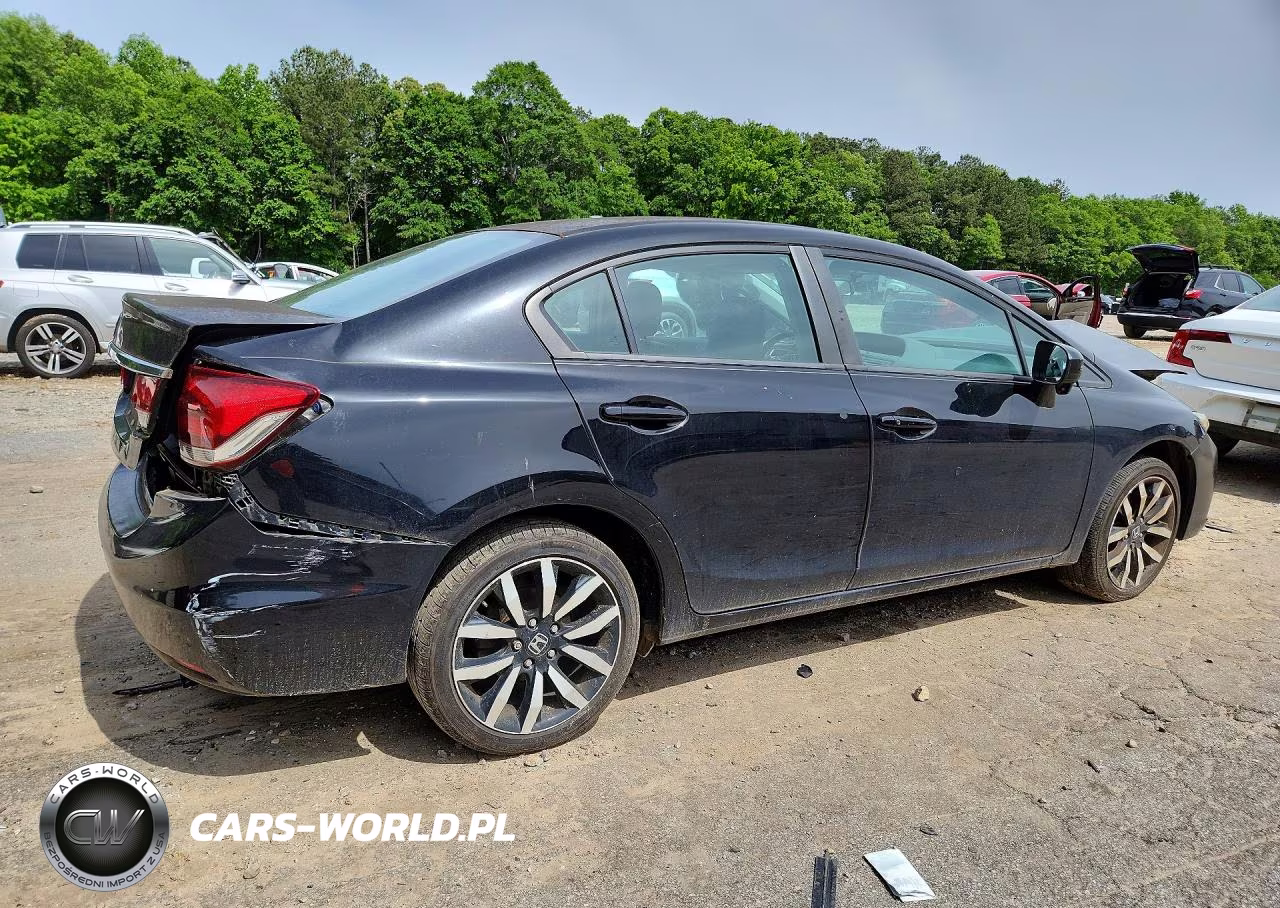 2015 Honda Civic Exl VIN:2HGFB2F93FH515327 - 3
