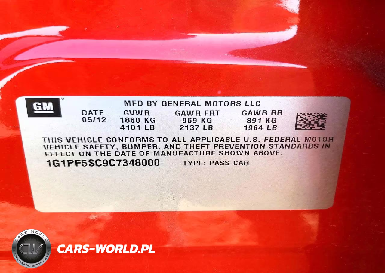 2012 Chevrolet Cruze Lt VIN:1G1PF5SC9C7348000 - 12