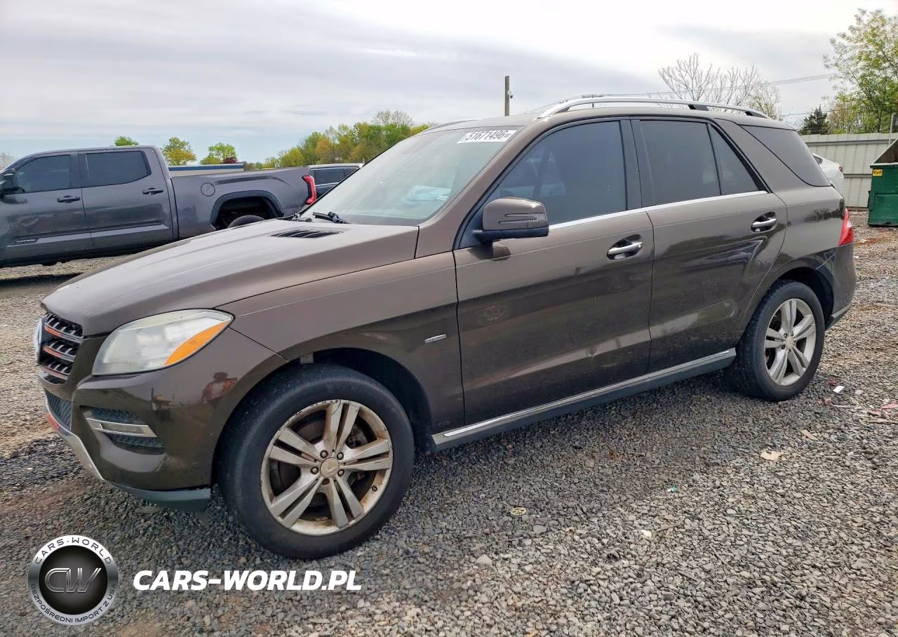 2012 Mercedes-Benz Ml 350 4Matic