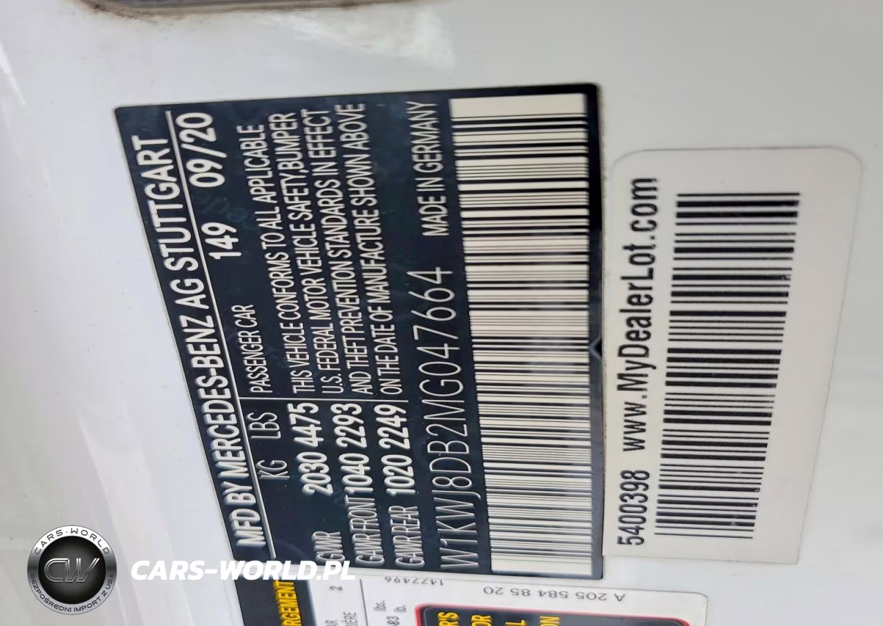 2021 Mercedes-Benz C 300 VIN:W1KWJ8DB2MG047664 - 13