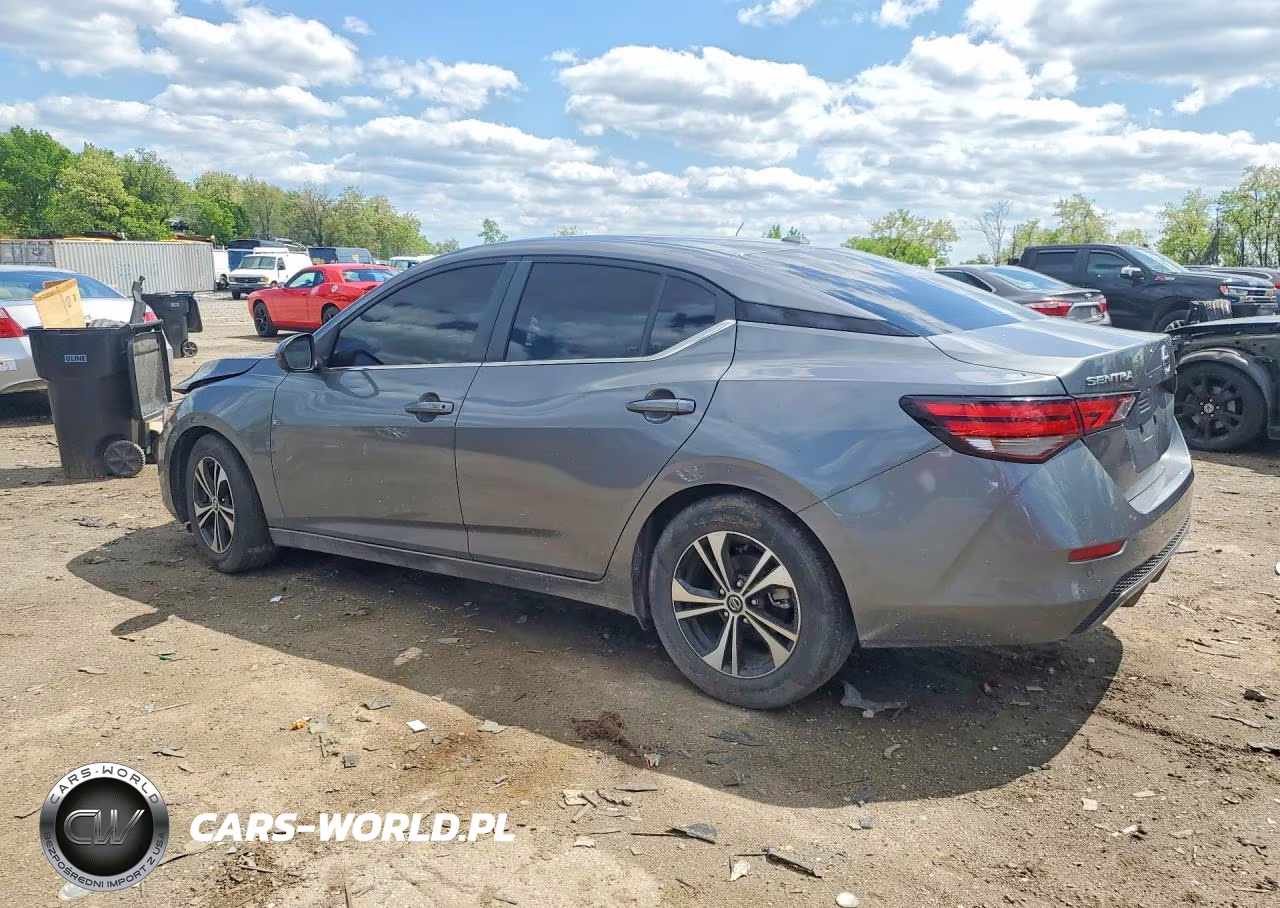 2022 Nissan Sentra Sv VIN:3N1AB8CV6NY317558 - 2