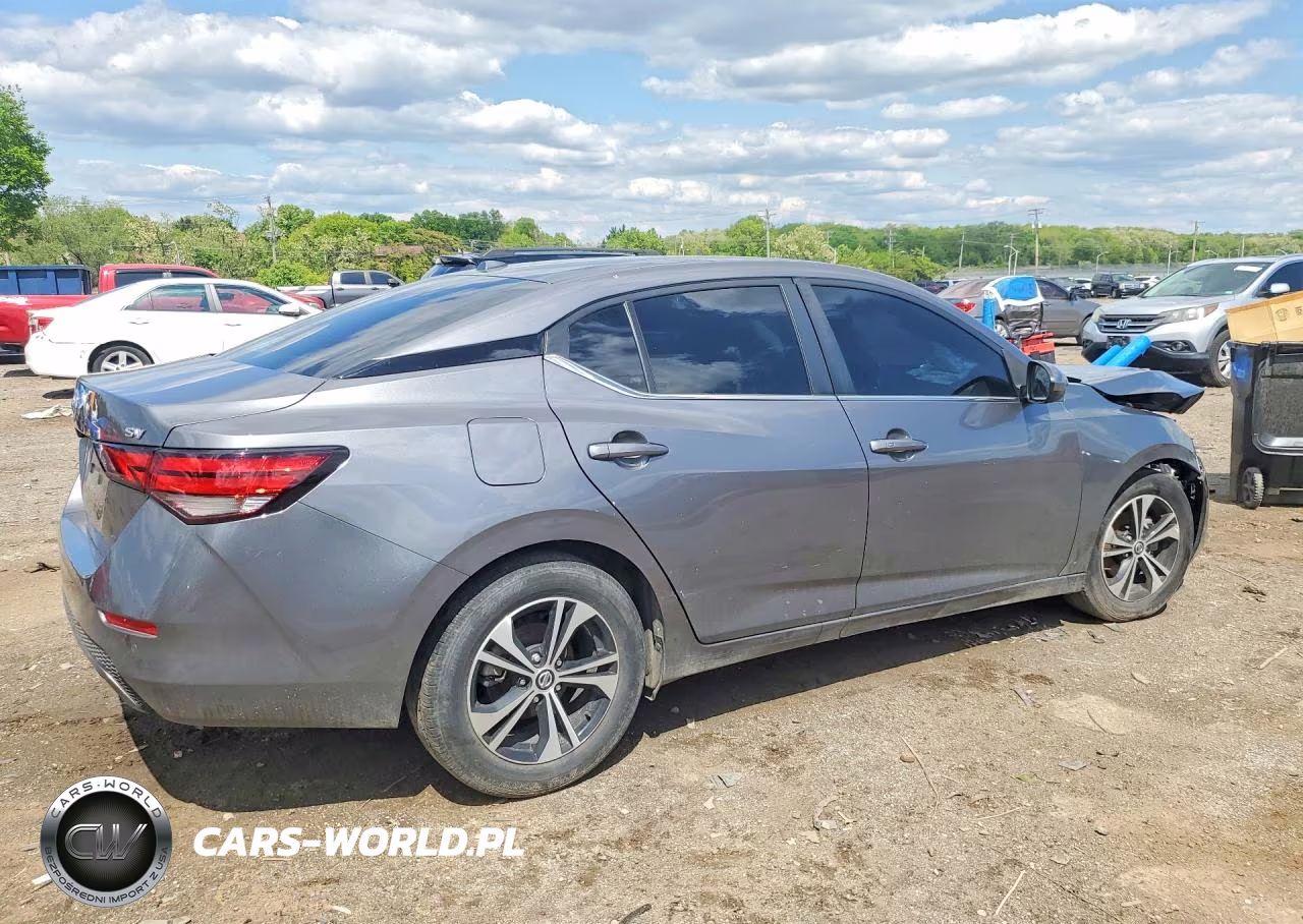 2022 Nissan Sentra Sv VIN:3N1AB8CV6NY317558 - 3