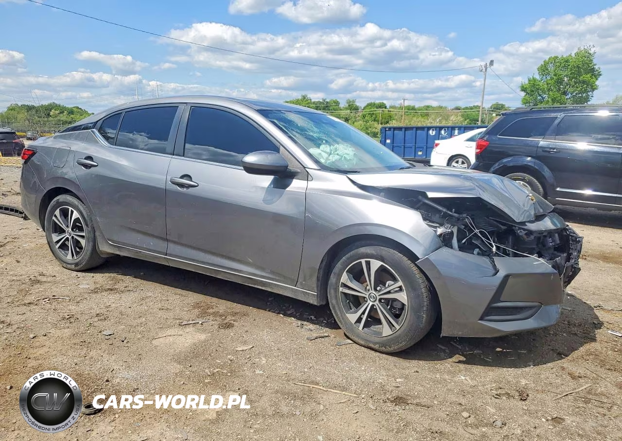 2022 Nissan Sentra Sv VIN:3N1AB8CV6NY317558 - 4