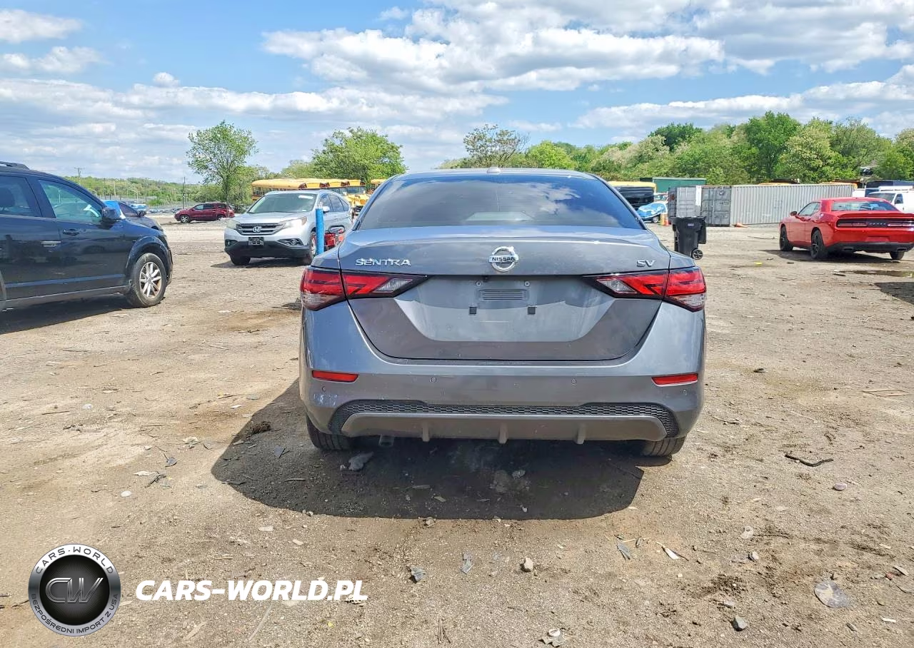 2022 Nissan Sentra Sv VIN:3N1AB8CV6NY317558 - 6