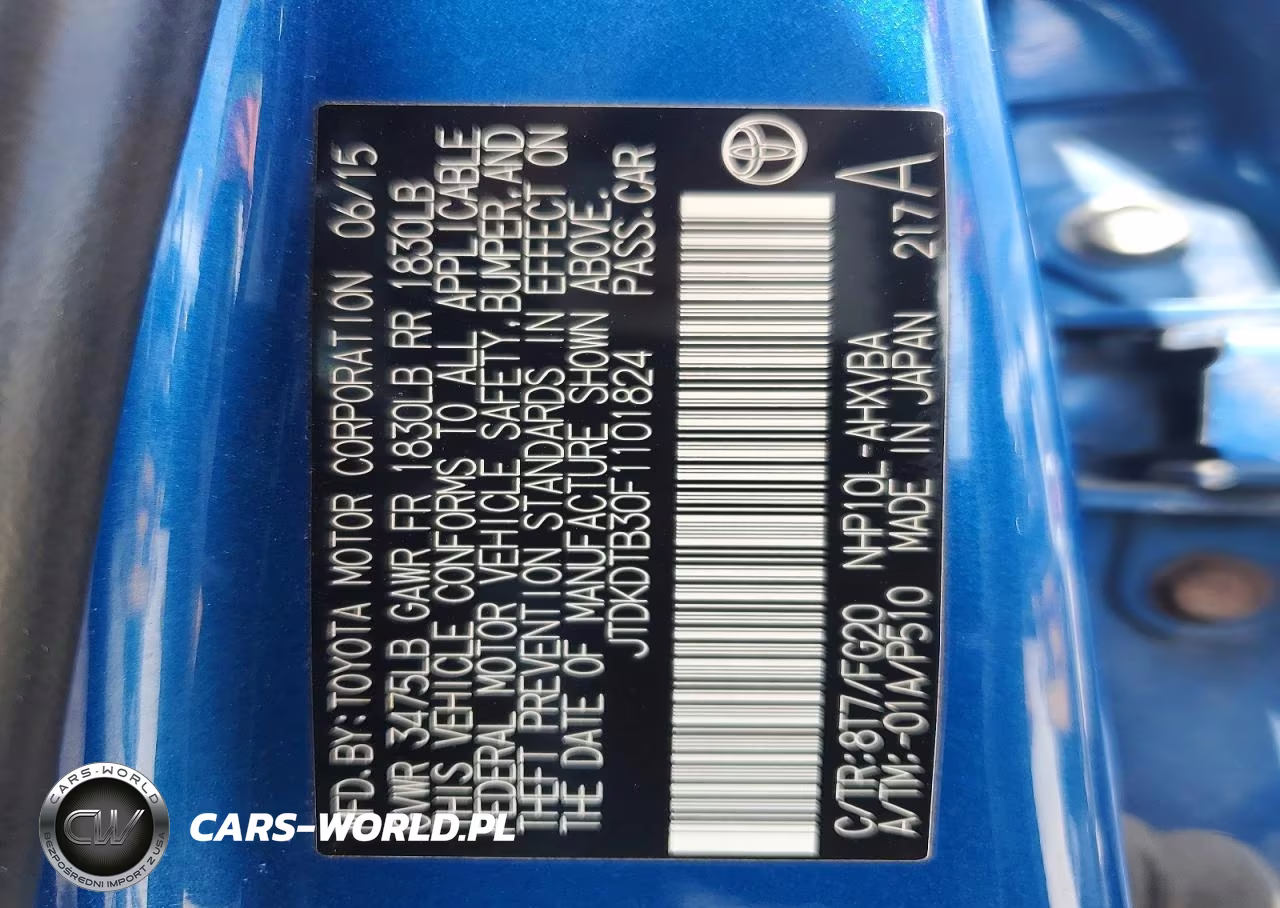 2015 Toyota Prius C Two VIN:JTDKDTB30F1101824 - 13