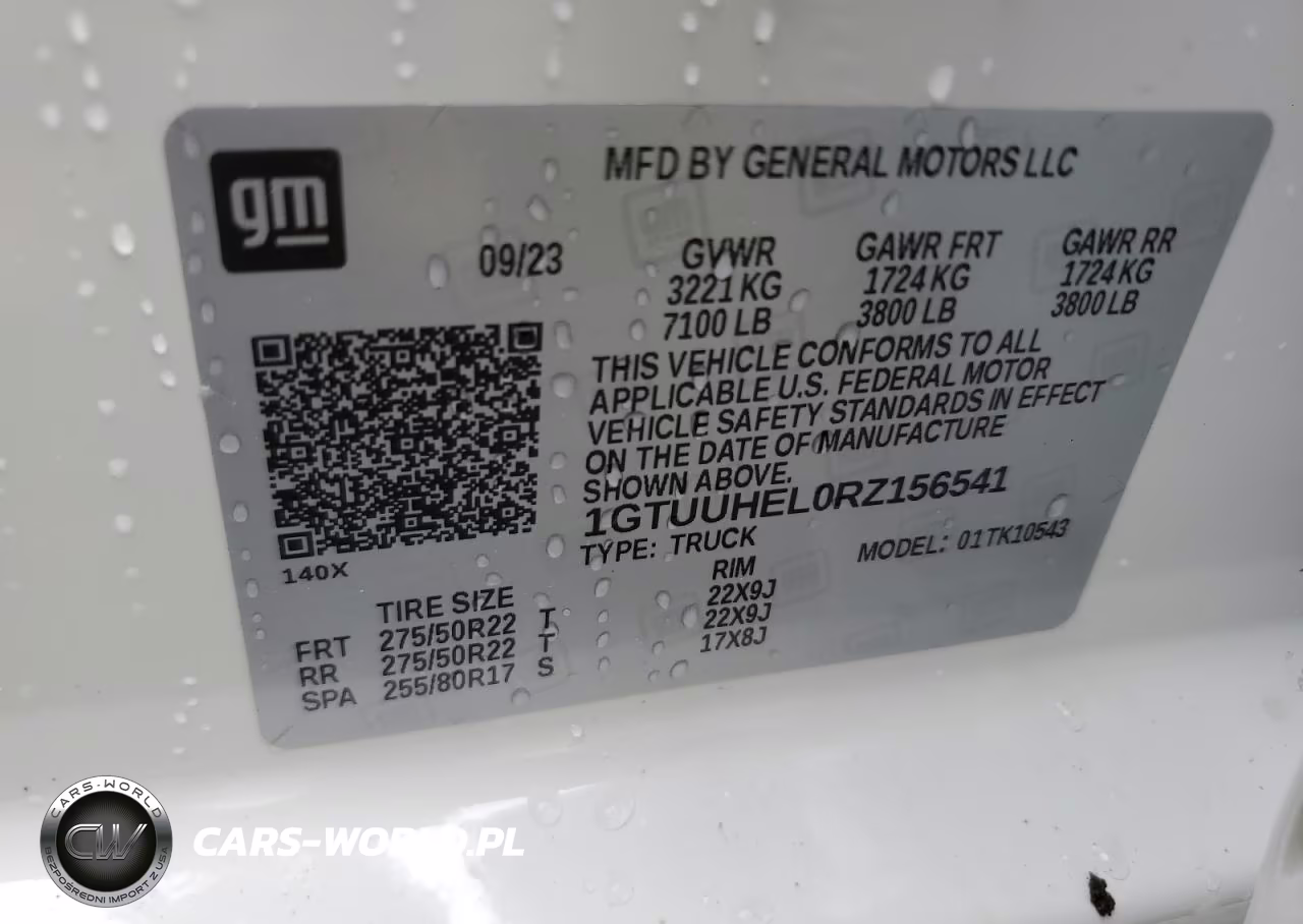 2024 GMC Sierra K1500 Denali Ultimate VIN:1GTUUHEL0RZ156541 - 12