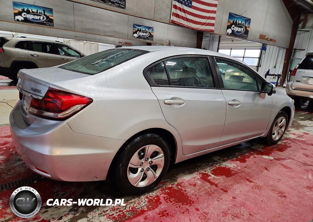 2014 Honda Civic Natural Gas VIN:19XFB5F50EE000101 - 3