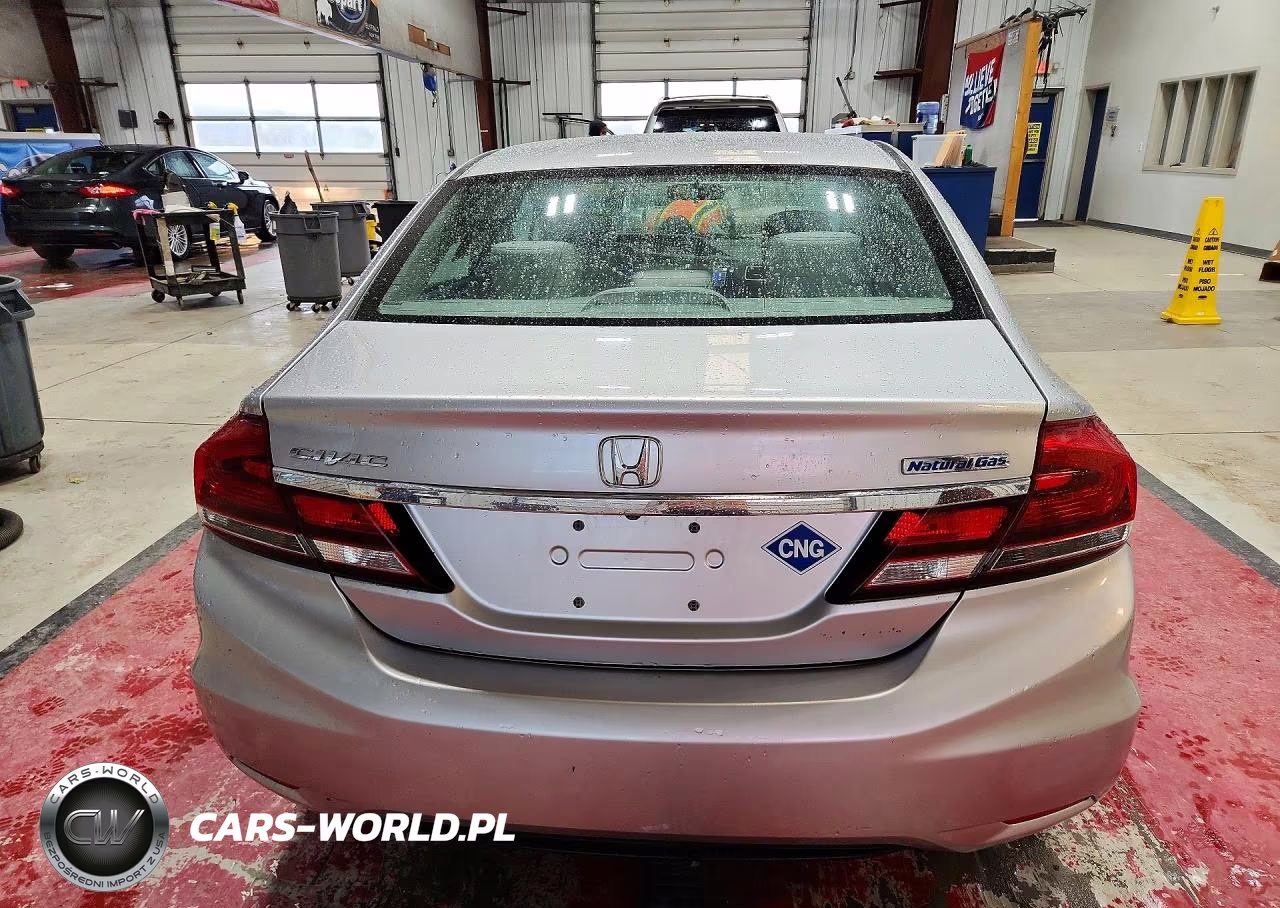 2014 Honda Civic Natural Gas VIN:19XFB5F50EE000101 - 6
