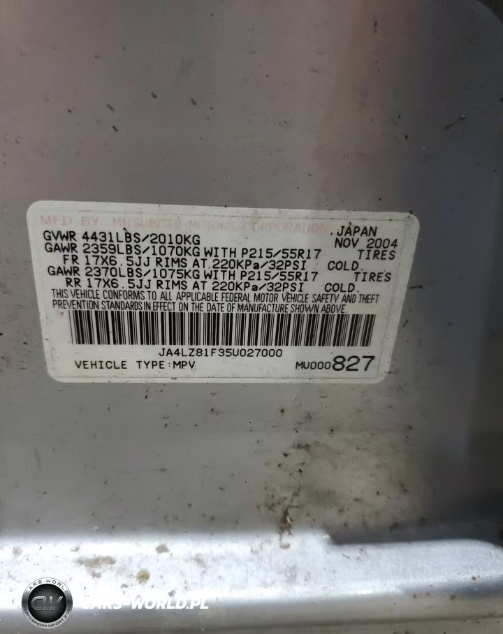 2005 Mitsubishi Outlander Limited VIN:JA4LZ81F35U027000 - 13
