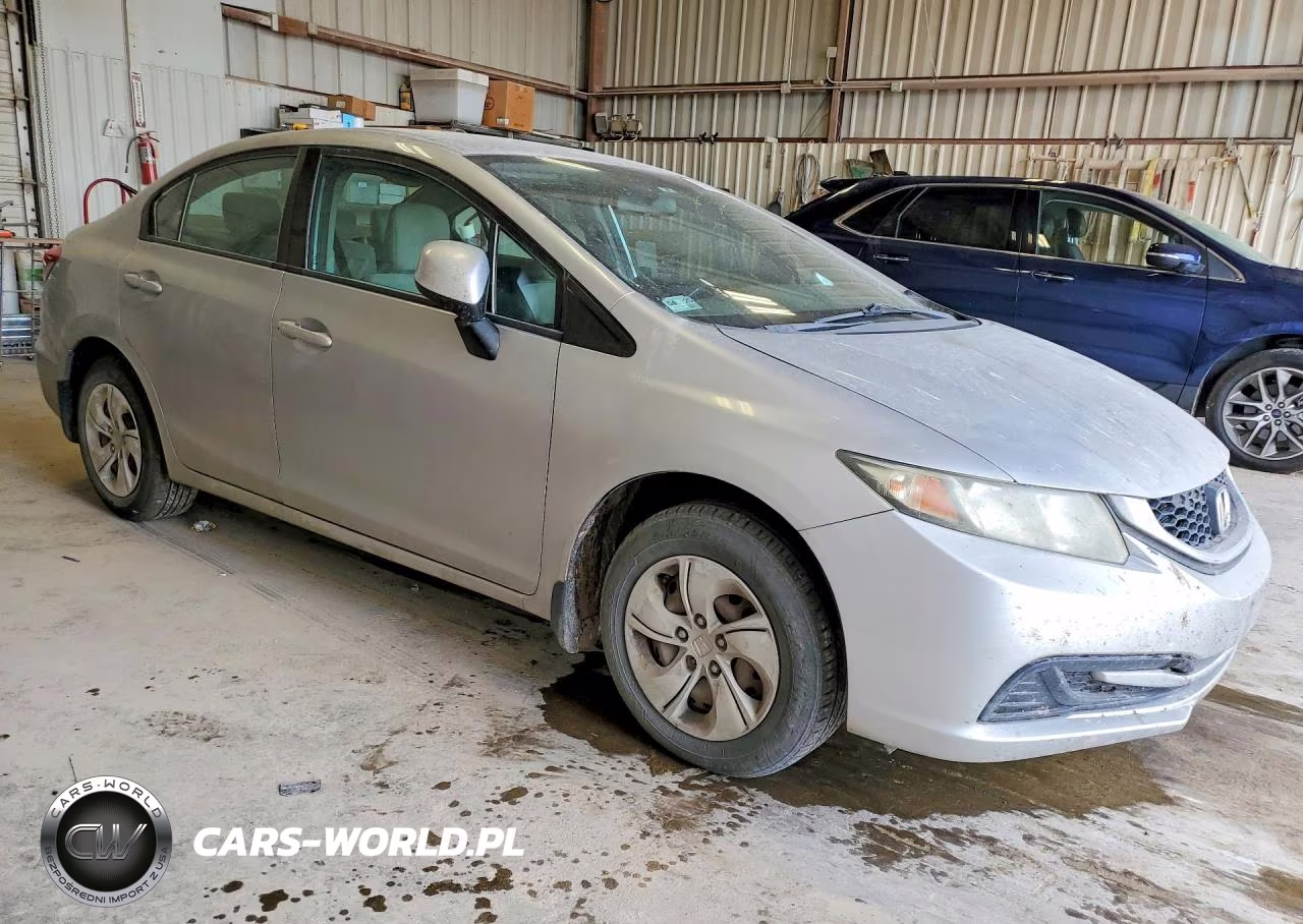 2013 Honda Civic Lx VIN:19XFB2F55DE292728 - 4