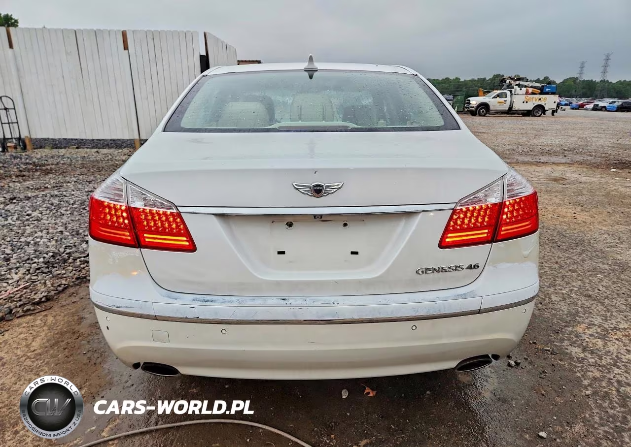 2011 Hyundai Genesis 4.6L VIN:KMHGC4DF2BU139615 - 6