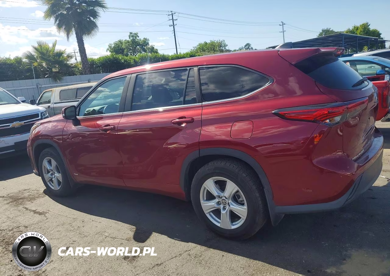 2023 Toyota Highlander Hybrid Le VIN:5TDBBRCH0PS565140 - 2