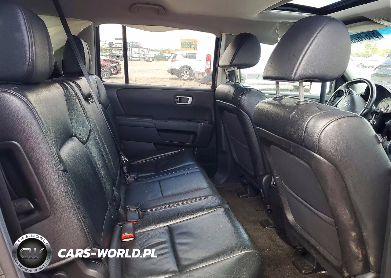 2012 Honda Pilot Exl VIN:5FNYF4H57CB013777 - 11
