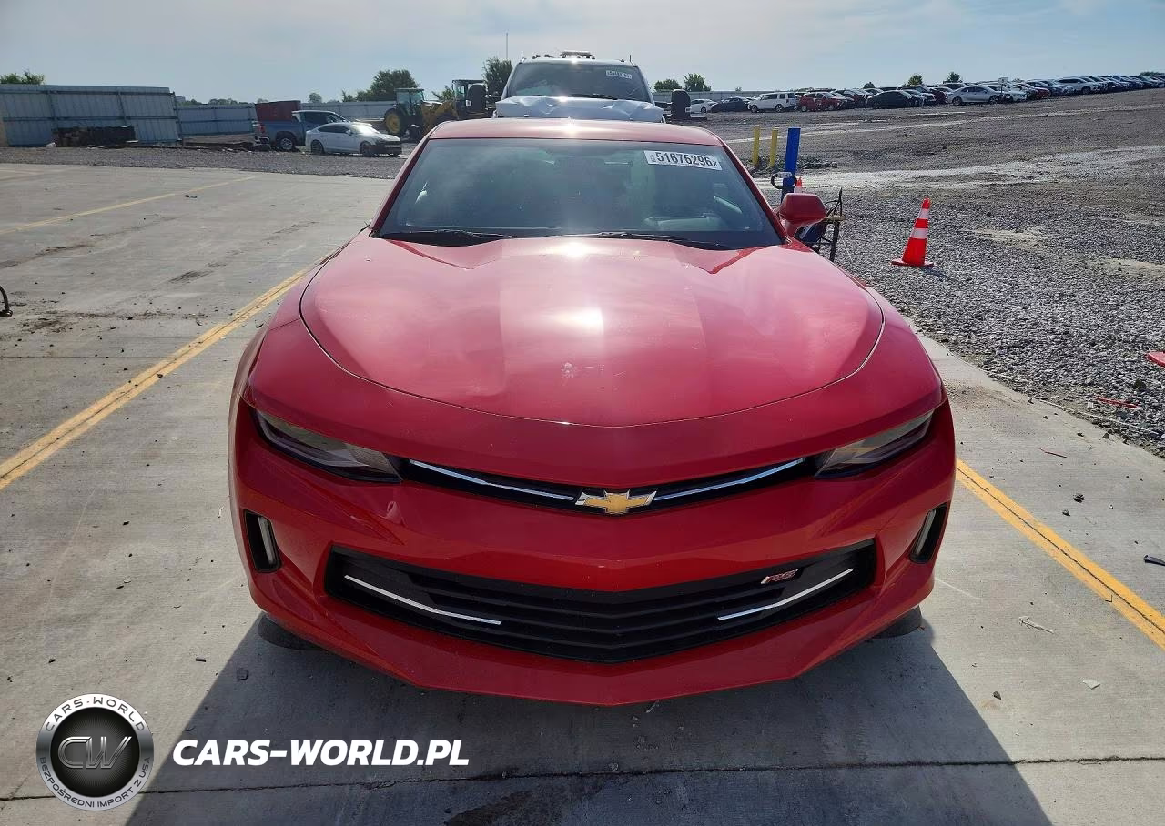 2017 Chevrolet Camaro Lt VIN:1G1FB1RS4H0103148 - 5