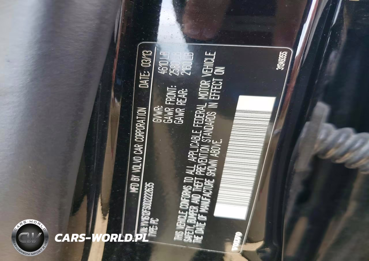 2013 Volvo S60 T5 VIN:YV1612FS0D2222635 - 12
