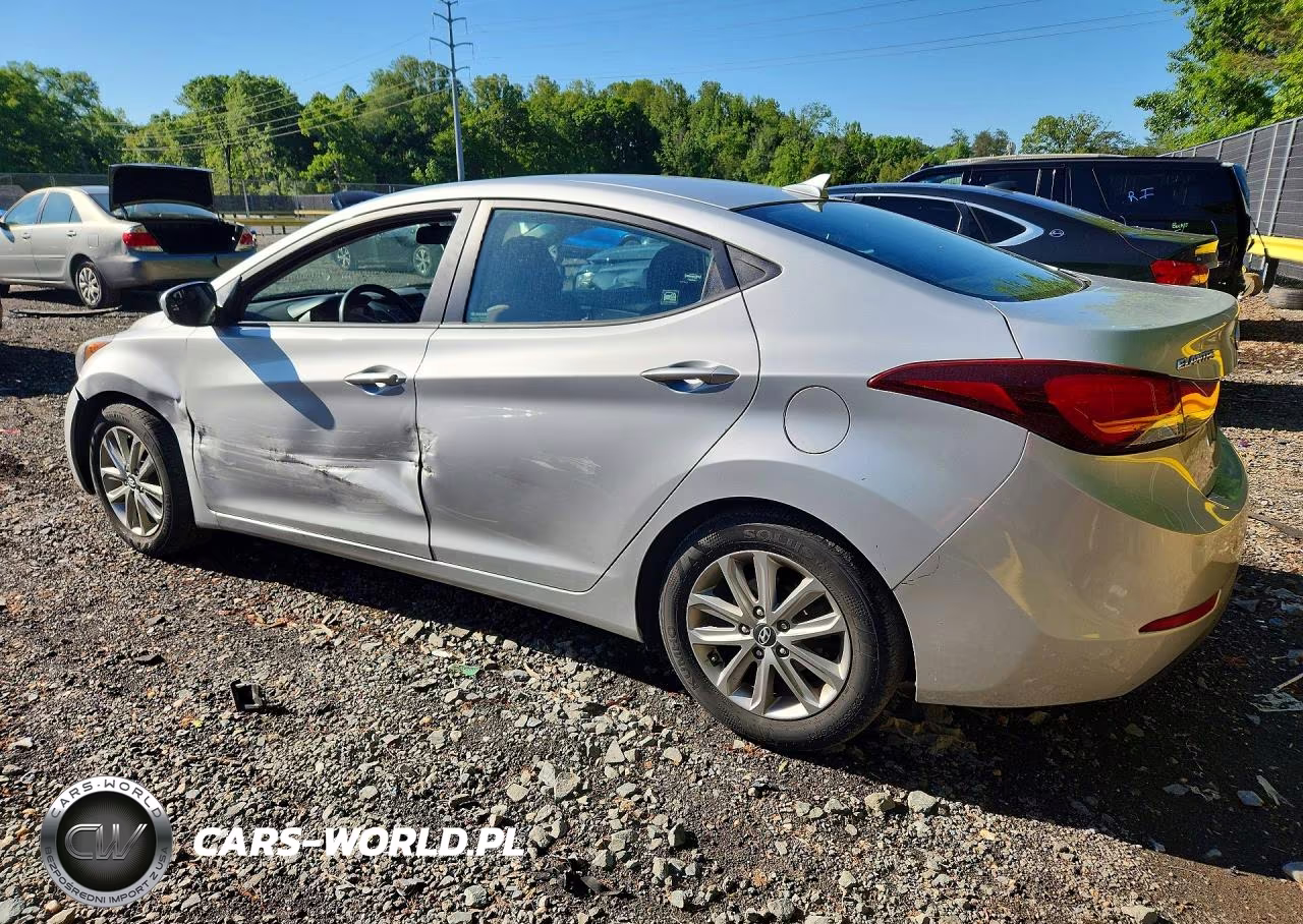 2014 Hyundai Elantra Se VIN:KMHDH4AEXEU034700 - 2