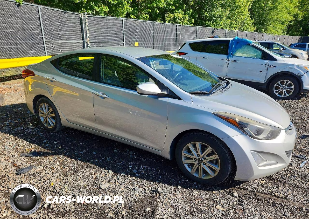 2014 Hyundai Elantra Se VIN:KMHDH4AEXEU034700 - 4