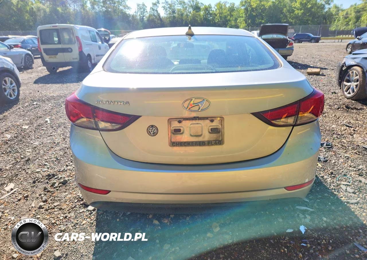 2014 Hyundai Elantra Se VIN:KMHDH4AEXEU034700 - 6