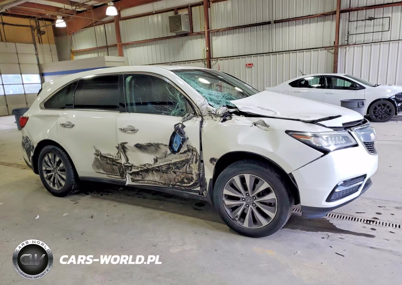 2016 Acura Mdx Technology VIN:5FRYD4H46GB054662 - 4