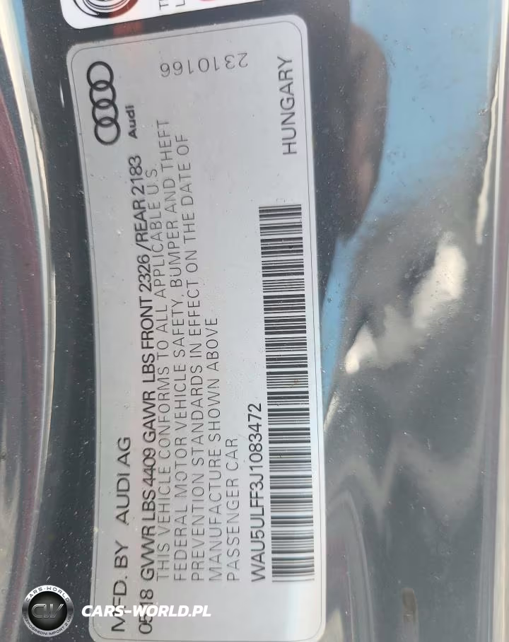 2018 Audi A3 Premium Plus VIN:WAU5ULFF3J1083472 - 12