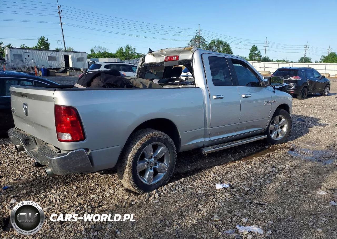 2017 Ram 1500 Slt VIN:1C6RR6GTXHS582518 - 3