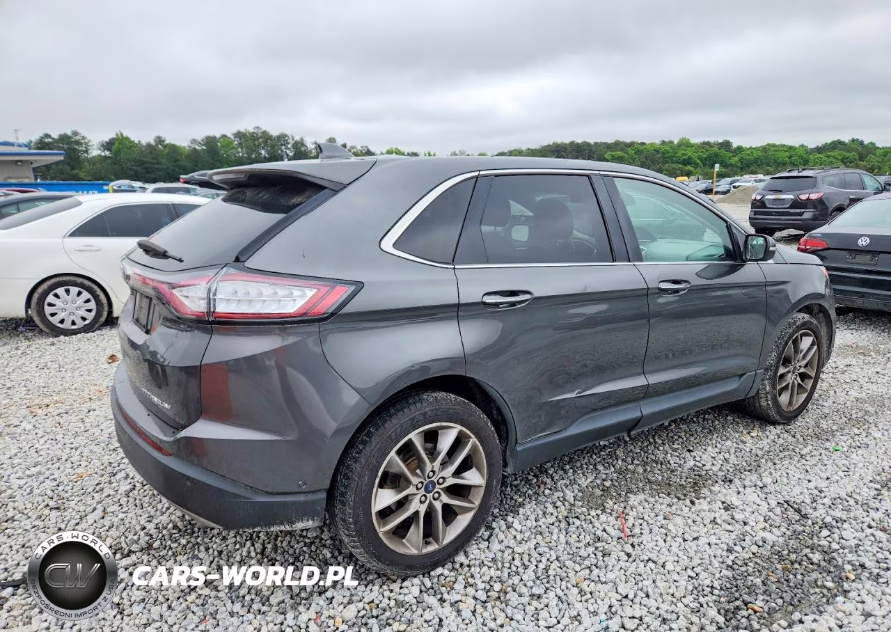 2017 Ford Edge Titanium VIN:2FMPK3K88HBB66494 - 3