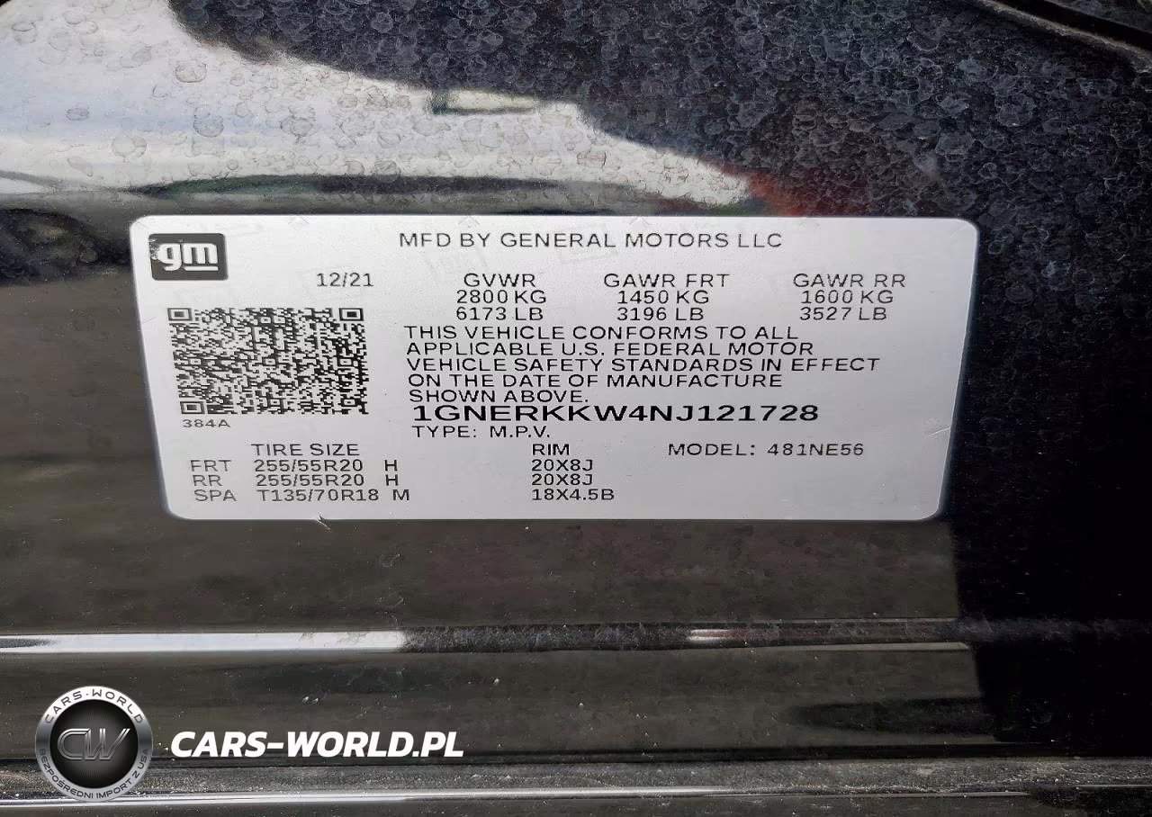 2022 Chevrolet Traverse Premier VIN:1GNERKKW4NJ121728 - 13