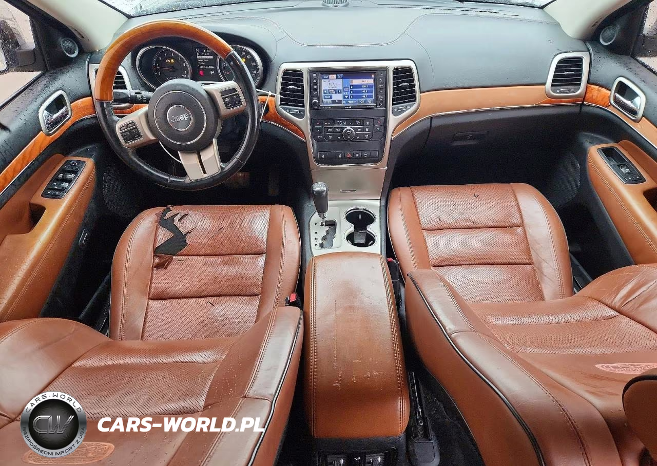 2012 Jeep Grand Cherokee Overland VIN:1C4RJECG6CC251456 - 8